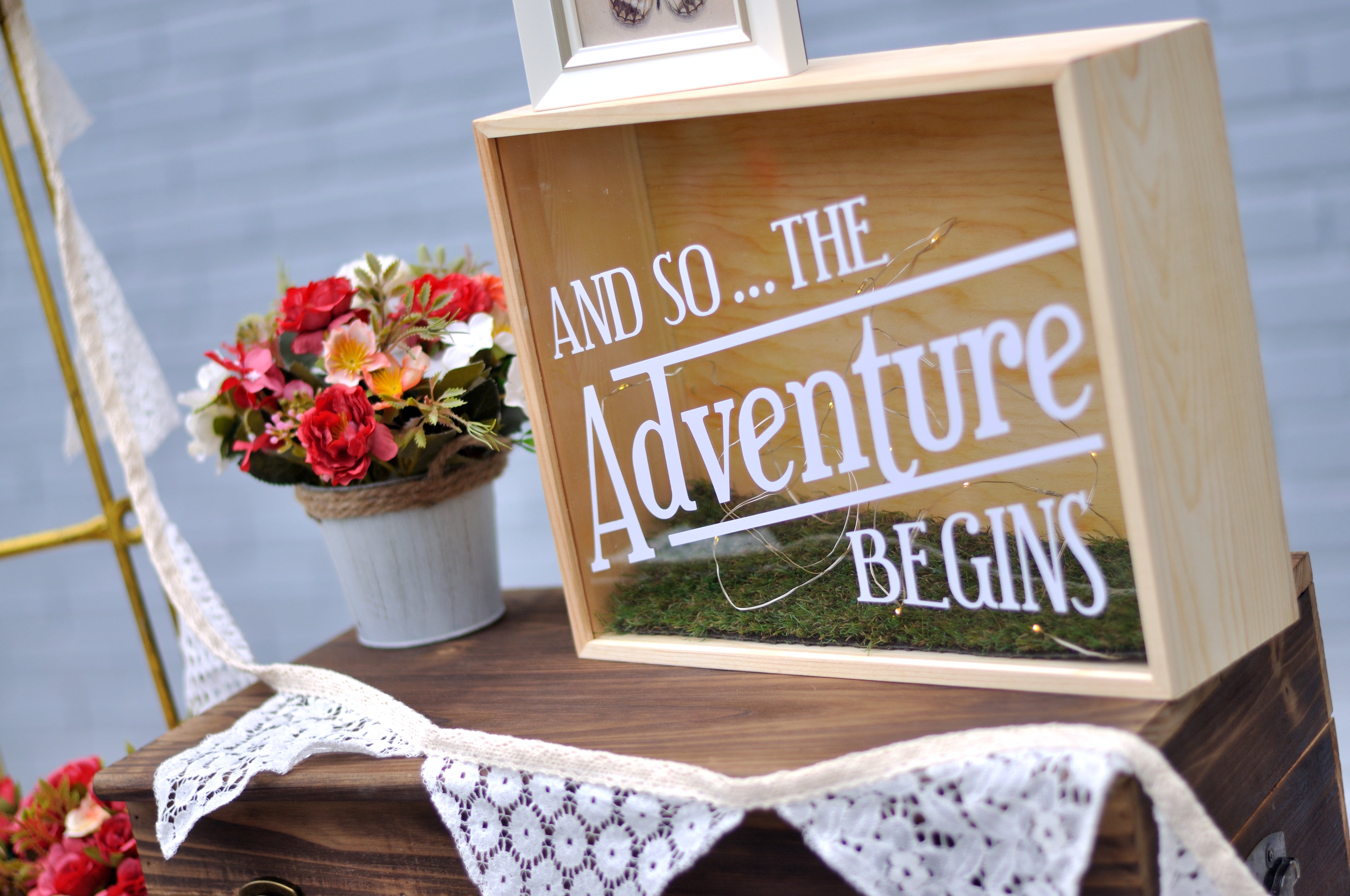 Woodland Rustic Welcome Signage